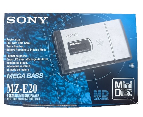 Walkman sony e20 minidisc - walkman,