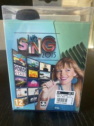 Nintendo wii let sing - nintendo, +