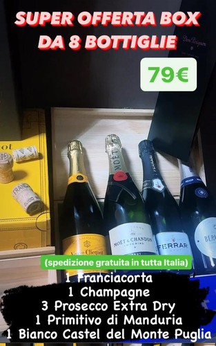 Box bottiglie mega offerta - 8,
