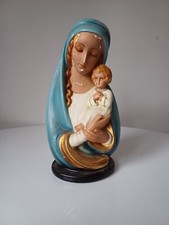 Large Chalk Madonna With Child