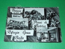 Cartolina Barzio - Piani di Bobbio - Rifugio Gran Baita 1959
