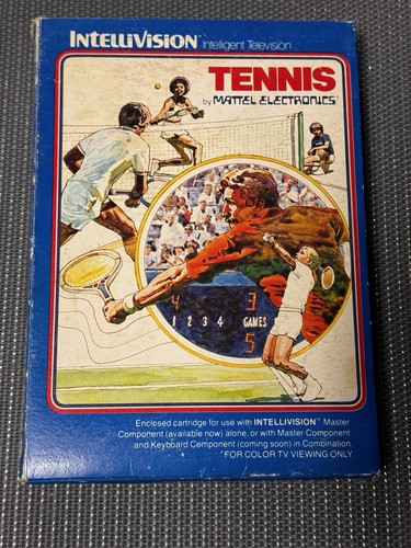 Tennis mattel intellivision - (mattel,