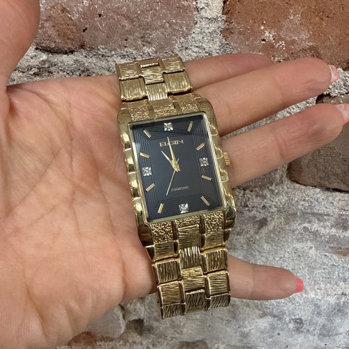 Orologio elgin diamond oro - orologio,