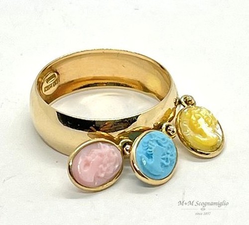 Anello fascia oro 14kt - oro, 3