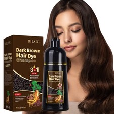 500ML Shampoo Colorante Shampoo Capelli Colorati Istantanea Hair Dye Shampoo 3