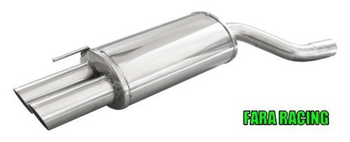 Scarico finale 2x80 - 2x80, racing