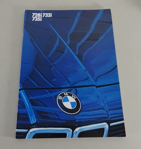 Prospetto bmw serie e23 - prospetto,