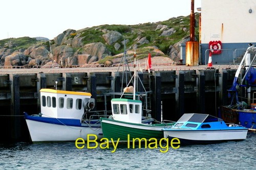 Photo 6x4 cute fishing boats - 6x4,