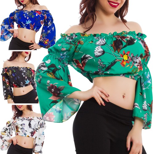 Blusa donna floreale - , raso