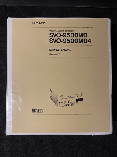 Sony svo 9500 mdp svhs - svo-9500,