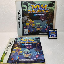 POKEMON MISTERY DANGEON SQUADRA BLU DS 2DS 3DS MANUALE ROVINATO
