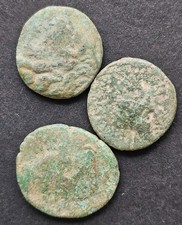 Monete greche antiche. Lotto di 3 monete