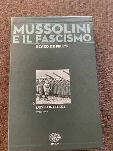 Renzo felice mussolini - de,