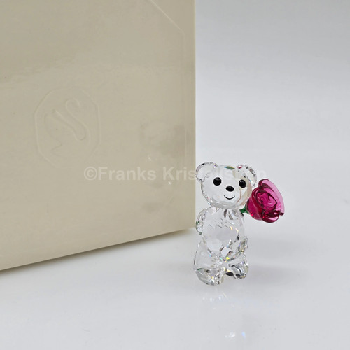 Swarovski orso kris una rosa - orso,