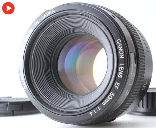 Canon 50mm 4 usm - ef, f1.4