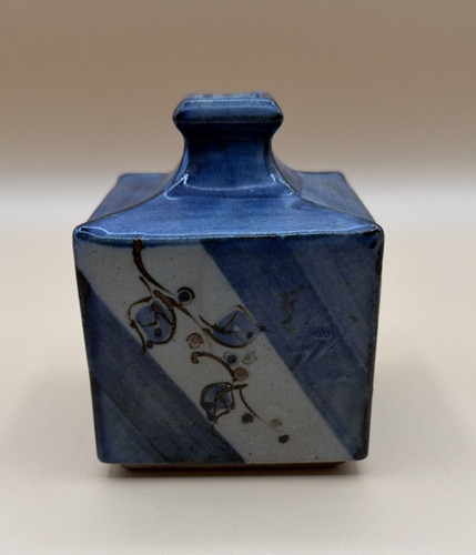 Vaso quadrato ceramica - in,