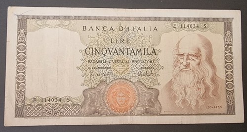 Cinquantamila 50000 lire - cinquantamila,