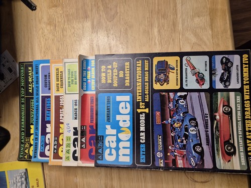 Vintage car model magazine - vintage,