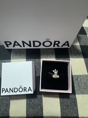Charm pandora bruno unicorno - charm,
