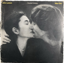 John Lennon/Yoko Ono–Double Fantasy. LPs.hand vinyl. First press 1980 Italy. VG+