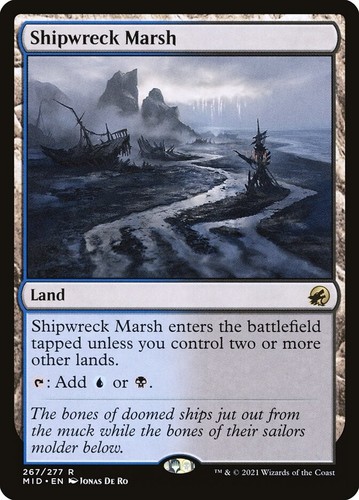 Dual lands list set - lands,