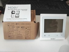 Cronotermostato Wifi MOES + placca