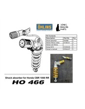 HO 466 MONO AMMORTIZZATORE