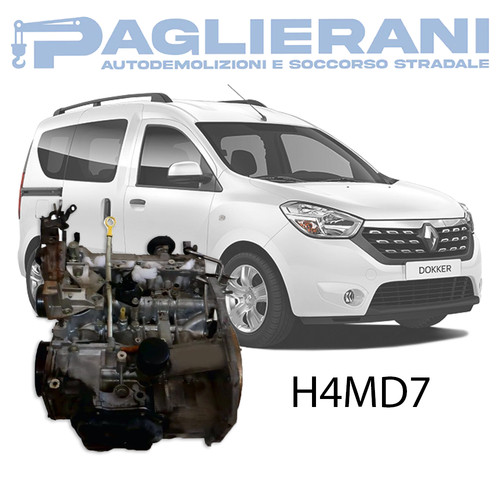 H4md7 motore dacia dokker 2017 - h4md7,