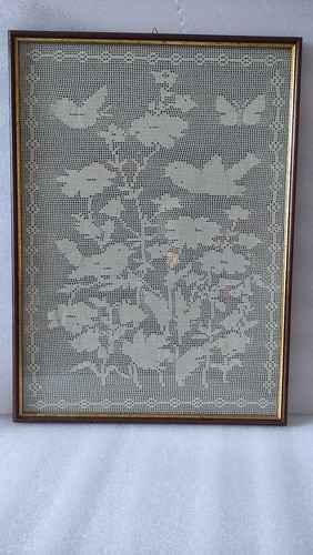 Quadro uccelli con fiori - quadro, fiori"
