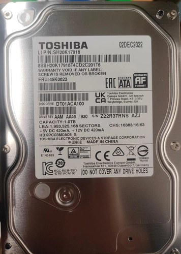 1tb toshiba hdd sata - hdd,