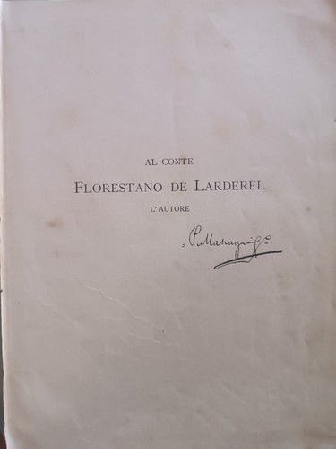 Dedica firmata del maestro - del,