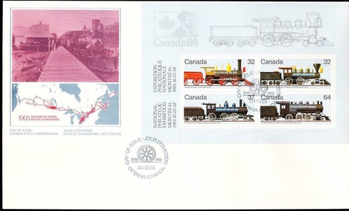 Canada 1984 locomotives - canada,
