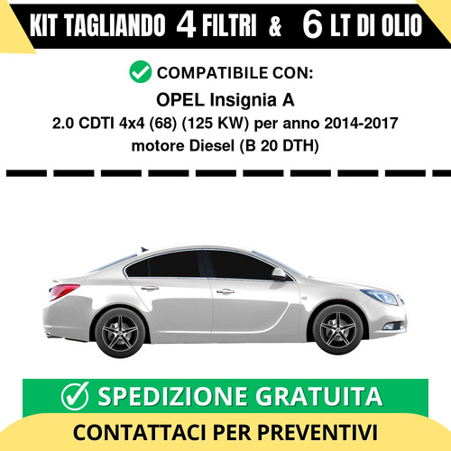 Tagliando per opel insignia - opel, a