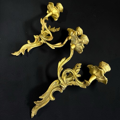 Paire appliques rococo - paire,