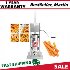Macchina Churros Maker Manuale 5L Ciambelle Spagnole Churrera con 4 Ugelli