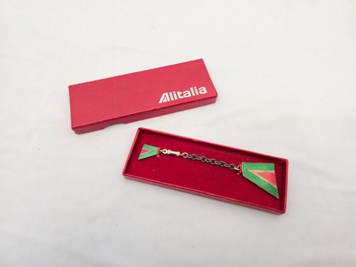 Alitalia portachiavi argento - portachiavi,