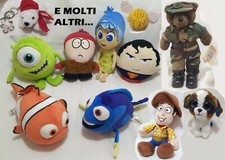PELUCHE ORIGINALI DISNEY e CARTONI ANIMATI SOUTH PARK SONIC e SUPEREROI A SCELTA
