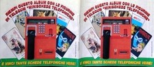 mini album figurine - TELEGUM - mini schede telefoniche -  VUOTO - Diabolik k1
