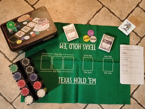 Poker set texas - poker, hold'em