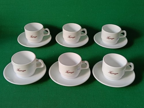 Set tazze 6 piattini - +,