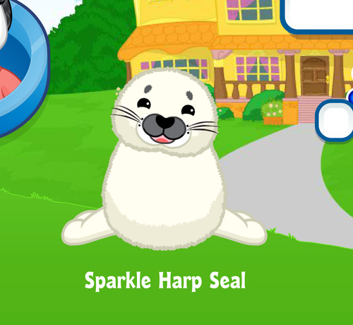 Webkinz sparkle harp - sparkle,
