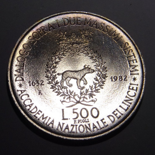 Italia 500 lire - , (argento)