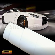 Pellicola adesiva Bianco opaco car wrapping cm 37 x 50 Antigraffio auto moto