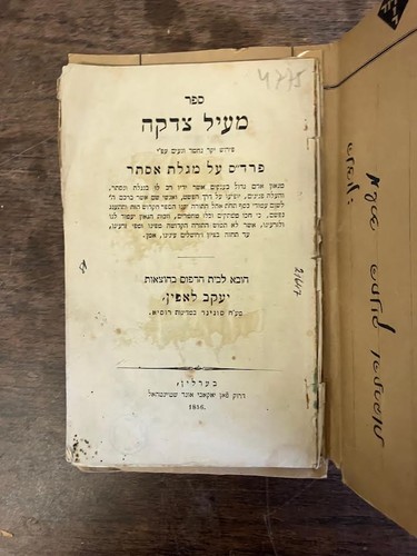 Vilna gaon tzedakah - vilna,