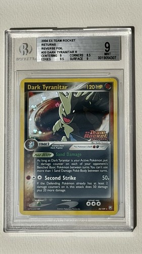 Pokemon dark tyranitar holo - dark,