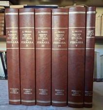 Memorie per la storia di Ferrara 6 Voll. Antonio Frizzi. Ferraria Libro Editore