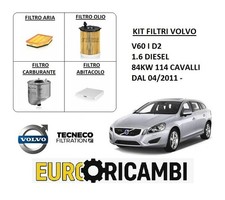 KIT TAGLIANDO FILTRI VOLVO V60