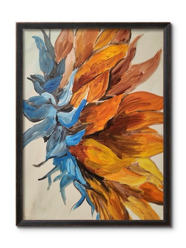 Girasole astratto - girasole,