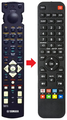 Telecomando adatto per - , yamaha