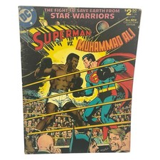 1978 Superman vs Muhammad Ali DC Edizione Tesoro C-56 1° Edizione Fumetto Vintage
